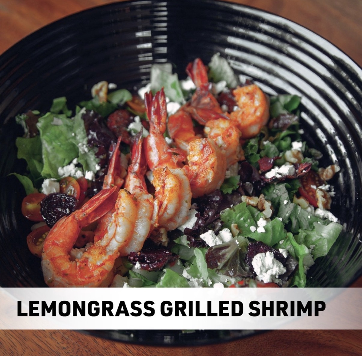 Lemongrass Grilled Shrimp